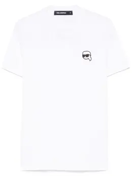 Karl Lagerfeld: Белая футболка  Karl