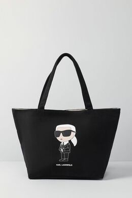 Karl Lagerfeld: Сумка  Ikonik с принтом