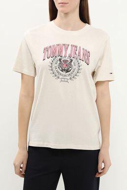 Tommy Jeans: Хлопковая футболка 