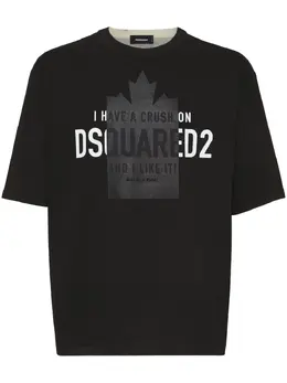 DSQUARED2: Футболка с принтом 