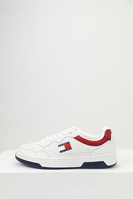 Tommy Hilfiger: Белые кроссовки 