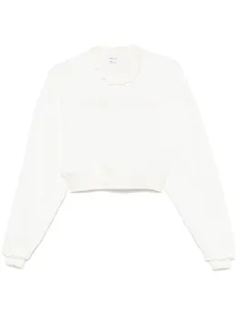 Alexander McQueen: Белый свитшот 