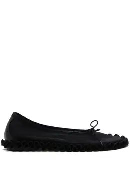 Simone Rocha: Чёрные балетки 