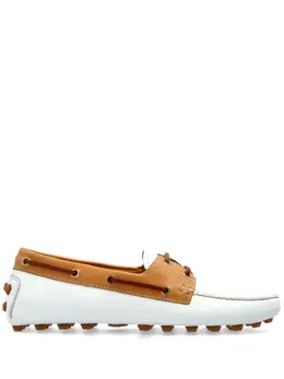 Tod's: Белые лоферы 