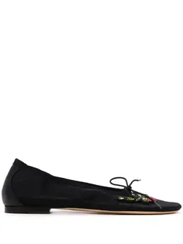 Simone Rocha: Чёрные балетки 