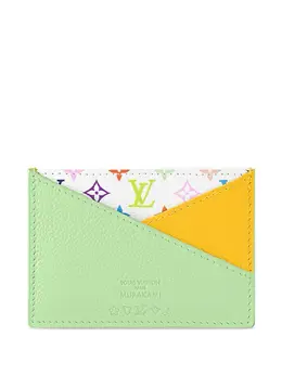 Louis Vuitton Pre-Owned: Светлый картхолдер 