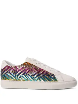 Kurt Geiger London: Розовые кроссовки 