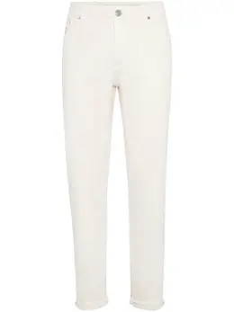 Brunello Cucinelli: Прямые джинсы 