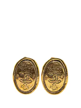 CHANEL Pre-Owned: Серьги 