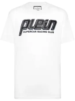 Philipp Plein: Белая футболка 