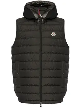 Moncler: Чёрный жилет 