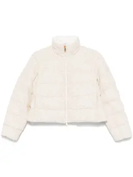 Moncler: Светлая куртка 
