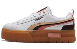 PUMA: Белые кроссовки  Mayze