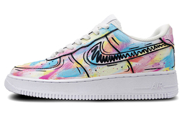 Nike: Розовые кроссовки  Air Force 1