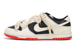 Nike: Чёрные кроссовки  Dunk