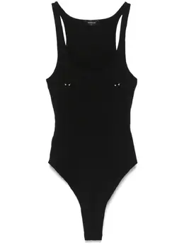 Mugler: Чёрный боди 