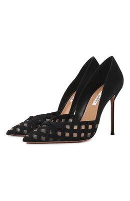 Aquazzura: Чёрные туфли 