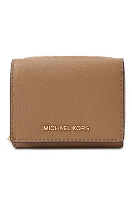 MICHAEL Michael Kors: Бежевый кошелёк 