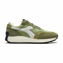 Diadora: Кроссовки цвета хаки 