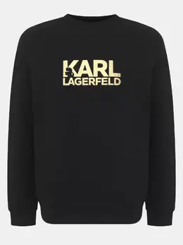 Karl Lagerfeld: Чёрный свитшот 