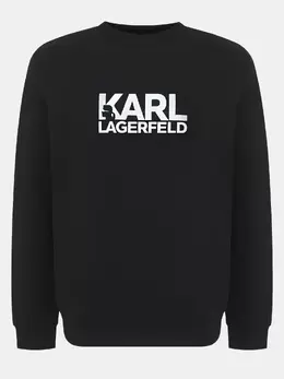 Karl Lagerfeld: Чёрный свитшот 