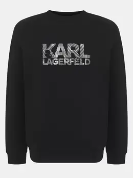 Karl Lagerfeld: Чёрный свитшот 