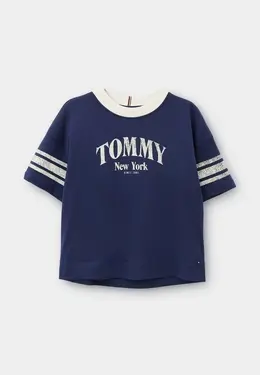 Tommy Hilfiger: Синяя футболка 