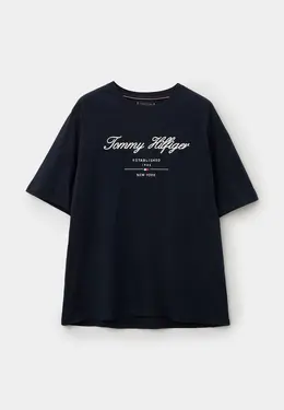 Tommy Hilfiger: Синяя футболка 