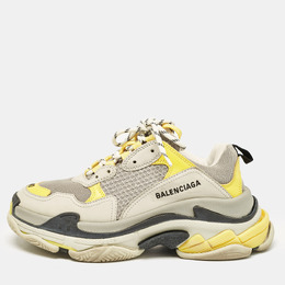 Balenciaga: Многоцветные кроссовки  Triple S