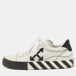 Off-White: Чёрные кроссовки  Vulcanized