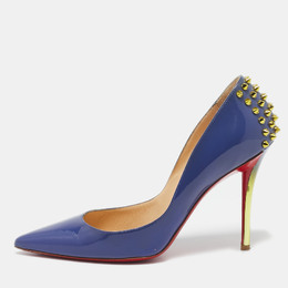 Christian Louboutin: Голубые туфли 