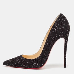 Christian Louboutin: Чёрные туфли  Pigalle