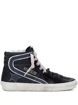 Golden Goose: Чёрные кроссовки  Slide