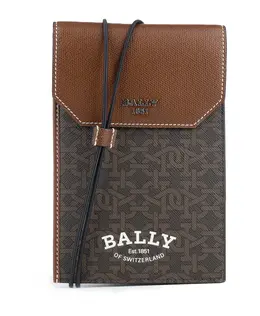 Bally: Коричневый кошелёк 