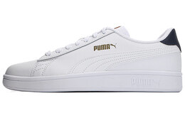 PUMA: Белые кроссовки  Smash V2