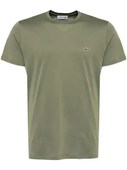 Lacoste: Зелёная футболка 