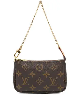 Louis Vuitton Pre-Owned: Коричневая сумка 