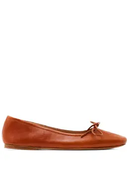 JW Anderson: Коричневые балетки 