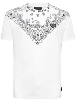 Philipp Plein: Футболка с принтом 