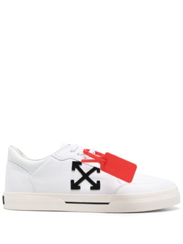 Off-White: Белые кроссовки  Vulcanized