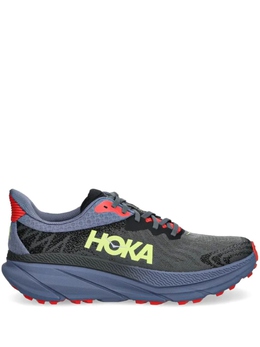 HOKA: Серые кроссовки 