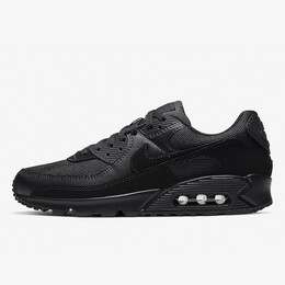 Nike: Чёрные кроссовки  Air Max 90