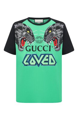 Gucci: Хлопковая футболка 