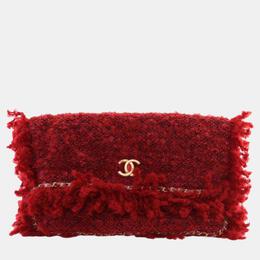 Chanel: Красный клатч 