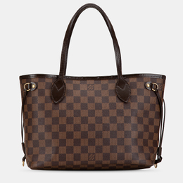 Louis Vuitton: Коричневая сумка  Neverfull