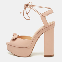 Charlotte Olympia: Розовые сандалии 