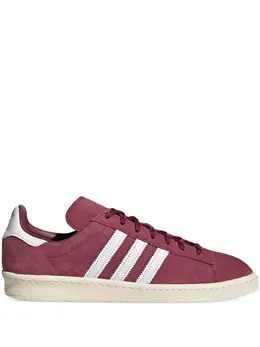 adidas: Бордовые кроссовки  Campus 80s