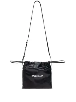 Balenciaga: Сумка с принтом 