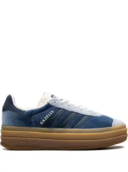 adidas: Синие кроссовки  Gazelle