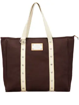 Louis Vuitton Pre-Owned: Коричневая сумка-шоппер 